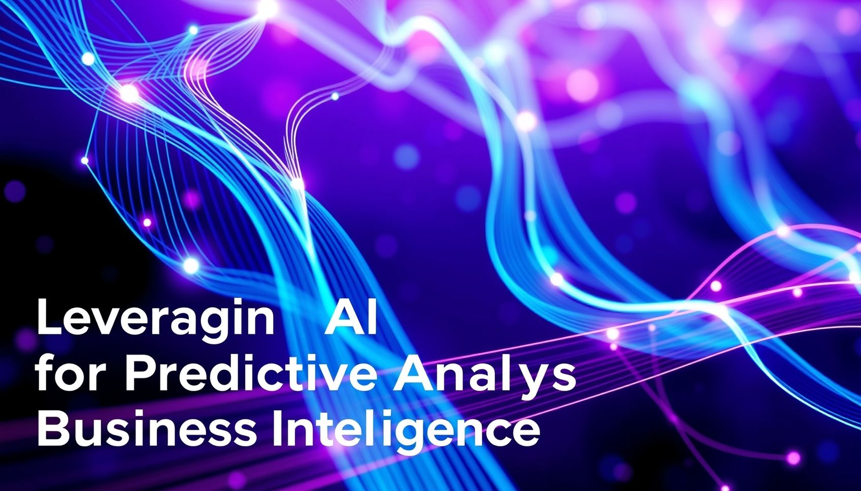 Leveraging AI for Predictive Analytics in Business Intelligence
