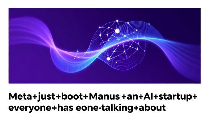 Meta just bought Manus, an AI startup everyone has been talking about (DE)